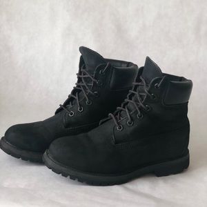 Timberland Black 6” Premium Waterproof Boots